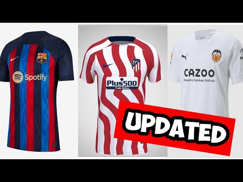 HOME La Liga Kits 2022/23 (confirmed kits)