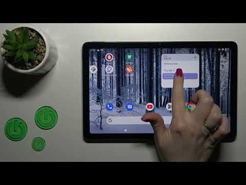 How to Add Widgets to Nokia T21 Home Screen - Remove Widgets from Main Screen