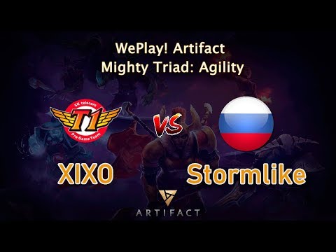 Xixo vs Stormlike - Group F | Artifact Mighty Triad: Agility | WePlay!