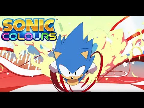 Sonic Mania Opening With Sonic Colors