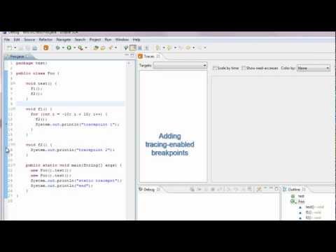 Visual Tracing For The Eclipse Java Debugger