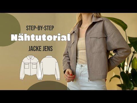 Nähtutorial Jacke Jens /step-by-step mit Schnittmuster