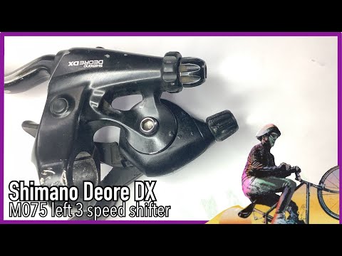 Pt.1 Shimano DX M075 3 speed shifter: Full rebuild clean service