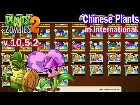 Chinese Plants in International - New Plants BamBoo Spartan in Plants vs Zombies 2 v.10.5.2