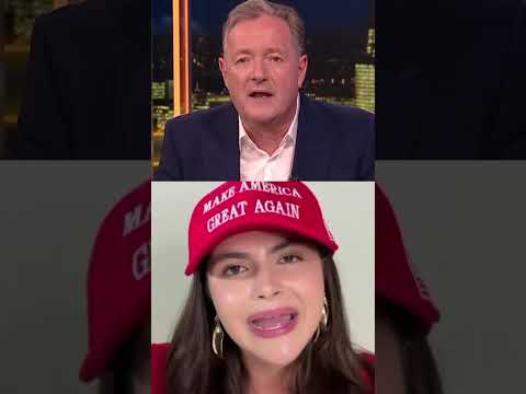 Piers Morgan Calls Valentina Gomez a 'Vile Bigot'