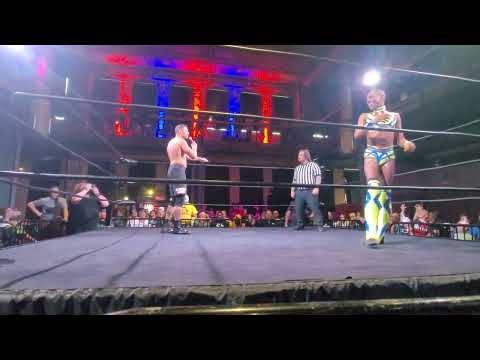 heavy on wrestling initiate the return dirty dango talks to the crowd