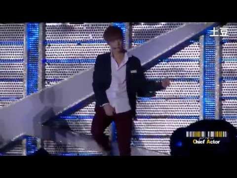 [CHIEF ACTOR] 131019 SMTOWN in Beijing EXO Growl (LAY focus)