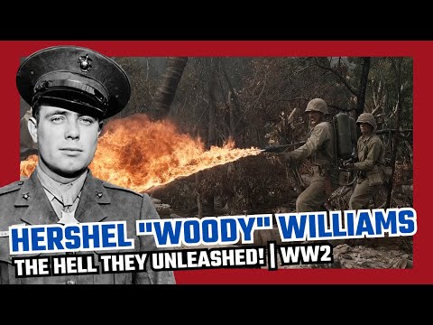 "Woody Williams and the Horrors of the Flamethrower: The Deadliest Strategy of Iwo Jima - WWII"