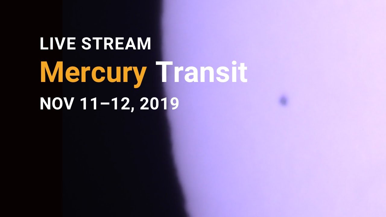 Mercury Transit 2019 - Full Video - YouTube