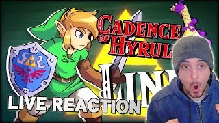 ZELDA MEETS NECRODANCER!? - CADENCE OF HYRULE! - LIVE REACTION!