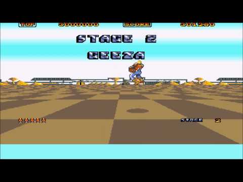 Lukozer Retro Game Review 102 - Space Harrier - Commodore Amiga