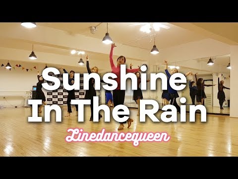 Sunshine in the Rain Line Dance (Kenny Teh) Beginner Demo & Count