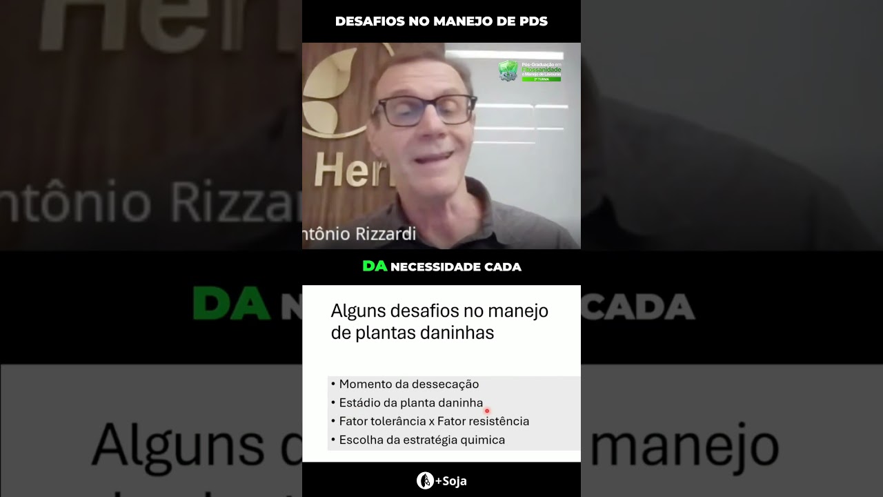 Desafios do manejo de plantas daninhas