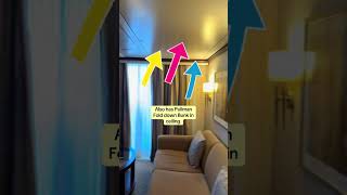 Cabin Tour Royal Princess Mini Suite A 521. Full room and balcony review #cruise #travel 