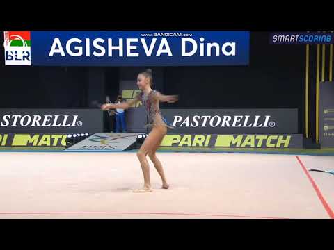 Dina AGISHEVA (BLR) Clubs AA - European Championships Kyiv 2020