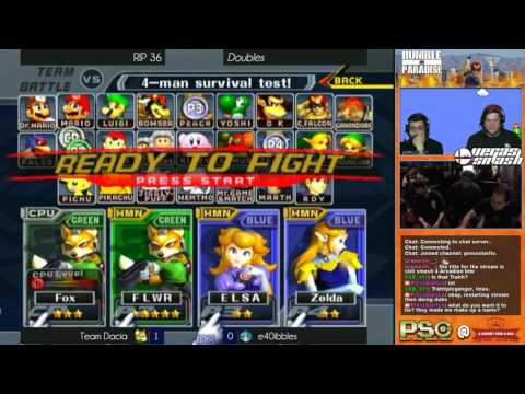 RIP 36 - Melee Doubles - Team Dacia (Green) vs edibbles (Blue)