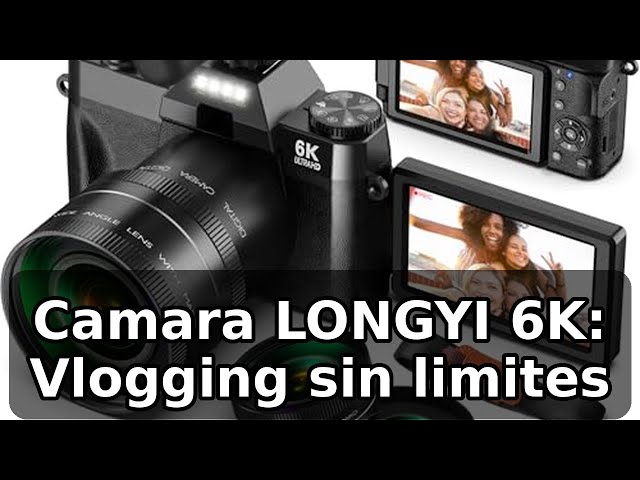 Vídeo relacionado con Camara Digital 6K 64MP para Vlogging con WiFi, Tarjeta TF de 64 GB, Micrófono, Enfoque Automático, Zoom 16X. Camara de Fotos Digital Compacta para YouTube, Principiantes, Objetivo Macro y Gran Angular