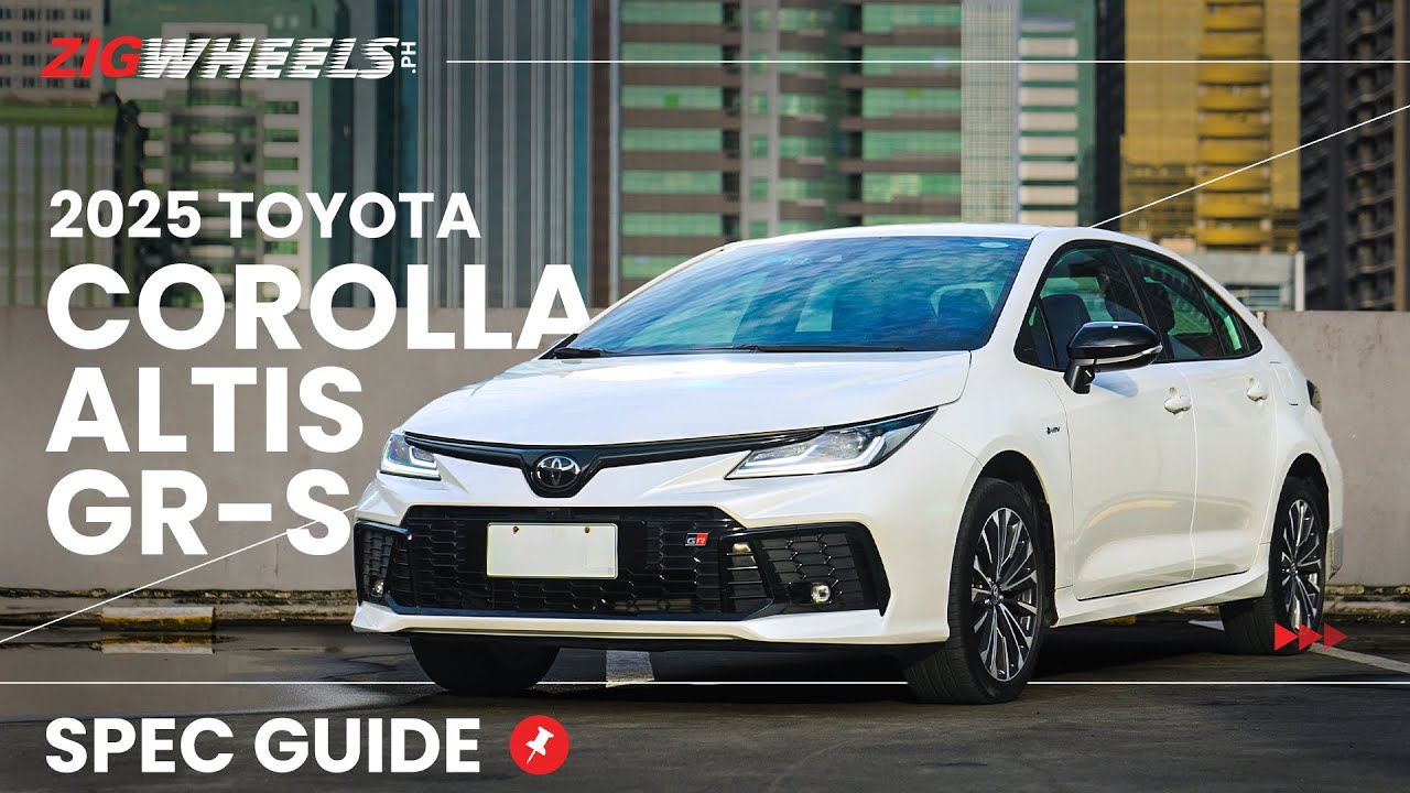 2025 Toyota Corolla Altis GR-S Spec Guide | Zigwheels.Ph
