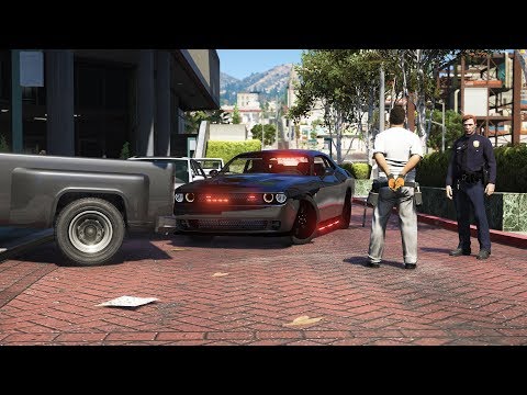 LSPDFR - Day 745 - Challenger SRT8 Police car
