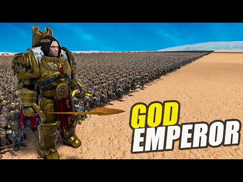 GOD EMPEROR ARMY VS HUMANITY ARMY - UEBS 2 | BATTLE SIMULATOR 2
