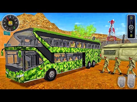 Military Bus Coach Driver: New Transporter Driving Simulator - Best Android GamePlay