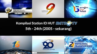 Download lagu Kompilasi Station ID HUT Metro TV 5th - 24th (2005 - sekarang) mp3
