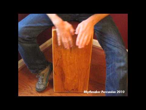 Rhythmaker Percussion - Custom Tall Cajon #006