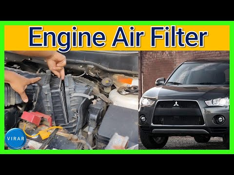 How to Replace Engine Air Filter - Mitsubishi Outlander (2010-2013)