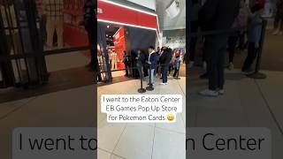 Pokemon @ Eb Games Pop Up Store Haul & Unboxing #destinedrivals #pokemon #shorts