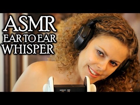 Binaural ASMR Whisper Ear to Ear, Ear Cleaning And Ear Blowing 3dio Free Space Pro Video