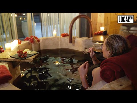 Aire Luxury Spa Wine Bath Experience | Staycation