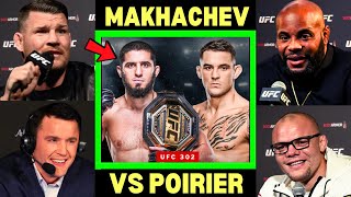 UFC Fighters Predict Makhachev vs Poirier | UFC 302