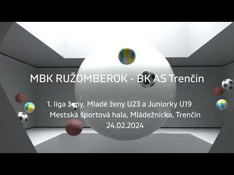 U19 BK AS Trenčín U23 : MBK Ružomberok U19