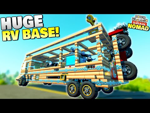 Converting My Mobile Base Into a High-Tech RV! - Survival Nomad 15