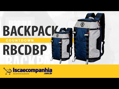 Vídeo Mochila Rapala CountDown Backpack - RBCDBP