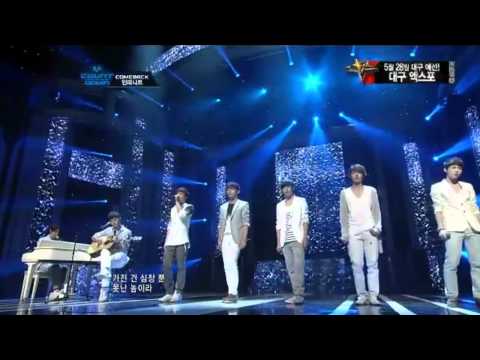 120517 Mnet M!Countdown - INFINITE Only Tears Comeback Stage