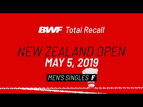 BWF Total Recall | New Zealand Open 2019 | Men's Singles F | BWF 2020