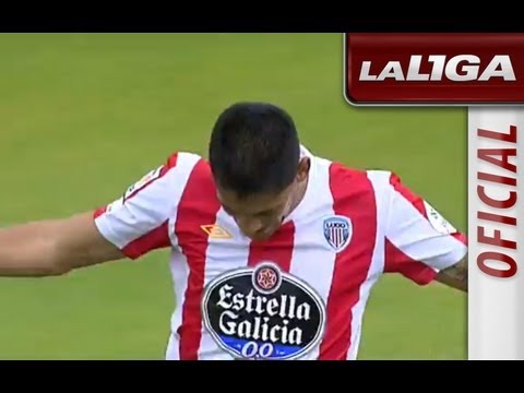 Gol de Quiroga (1-0) en el CD Lugo - SD Ponferradina - HD
