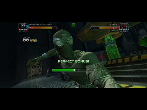 6.4.5 Hydra Adaptoid Solo with Spider Man Stealth Suit.                               #MCOC #Kabam
