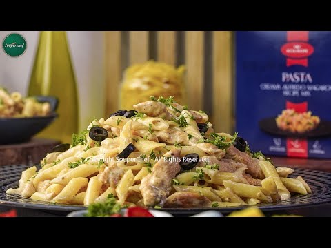 Creamy Chicken Alfredo Pasta | White Sauce Pasta Recipe by SooperChef