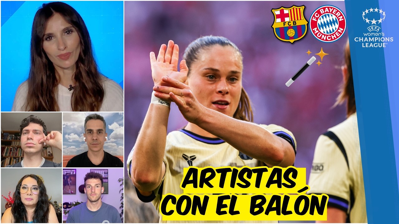 EWA PAJOR y BARCELONA son una MÁQUINA. TRIUNFARÁN en la VUELTA de SEMIFINALES | Champions League