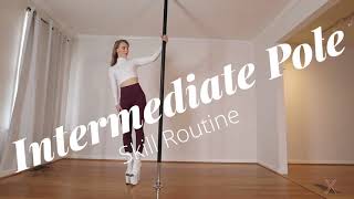 Intermediate Pole Dance - Skills Routine Part 2