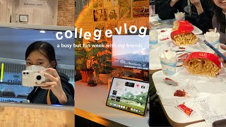 study vlog 💼 | a busy but fun school week—uni diaries ep. 7