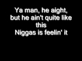 50 Cent-Be a Gentleman-Lyrics on screen 