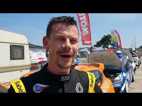 Tomáš Pekař after first race of FIA CEZ / ESET Cup Series class D4 TWC on Tor Poznań