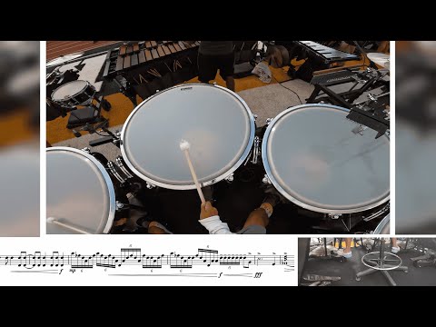 Bluecoats Timpani Cam 2025 - "The Observer Effect" | WITH SHEET MUSIC