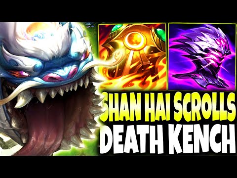 New Tahm kench Shan Hai Scrolls Skin is GODLIKE: FOODS vs My IMMORTAL BUILD 🔥 - League of Legends