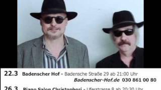 Uli Lenz Ed Schuller Piano Bass Jazz Duo live Berlin 2011