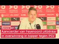 Toornstra over eerste treffer bij PSV-Feyenoord: 'Ik raak 'm lekker'
