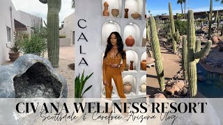 CIVANA WELLNESS RESORT & SPA | ARIZONA GIRLS TRIP VLOG | SCOTTSDALE | HEALING JOURNEY 2023